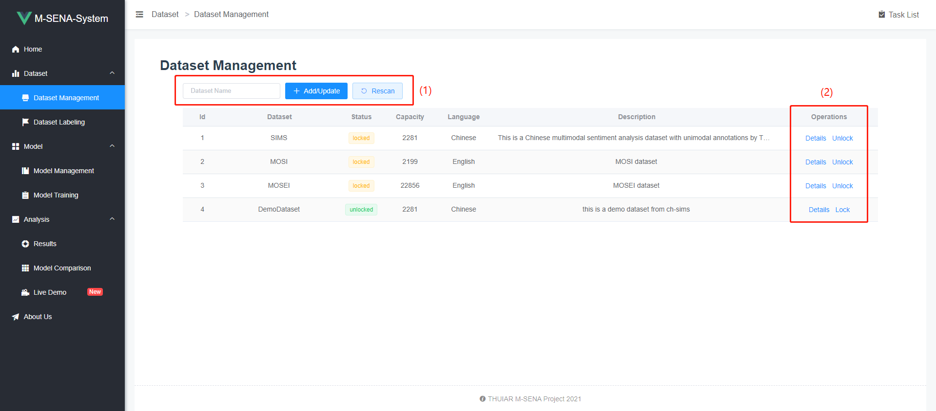 Dataset-Management